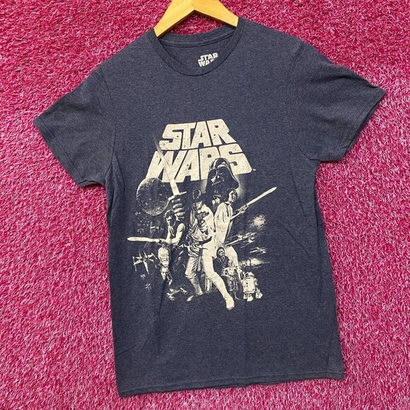Star Wars: Episode IV-  A New Hope Retro Graphic Design T-Shirt Small - Picture 3 of 4